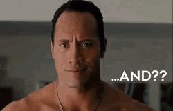 And Dwayne Johnson Smirking GIF