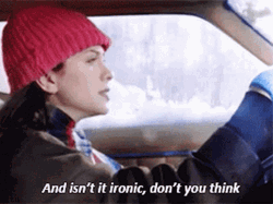 And Isn't It Irony Don't You Think GIF
