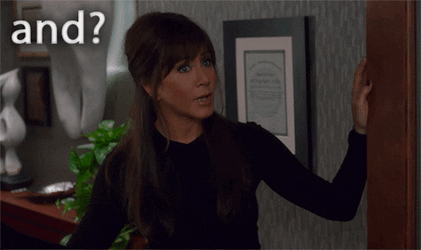 And Jennifer Aniston Smiling GIF