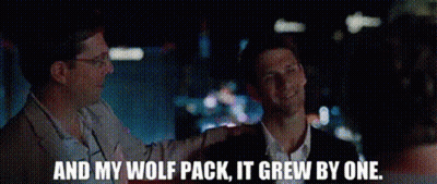 And My Wolf Pack It Grew By One GIF