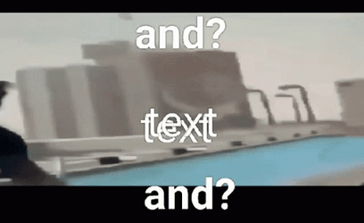 And Text And Animation GIF