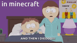 And Then I Died South Park In Minecraft GIF