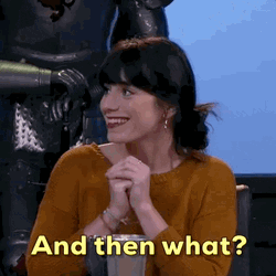 And Then What Girl GIF