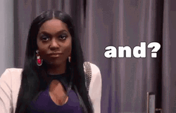 And Woman Sarcastic Look GIF