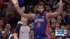 Andre Drummond Laugh Out Loud GIF