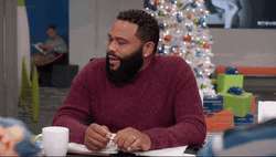 Andre Johnson Talking GIF