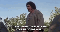 Andre The Gian You're Doing Well GIF