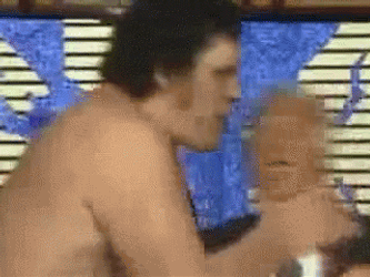 Andre The Giant Being Violent GIF