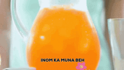 Andrea Abaya Orange Juice GIF