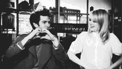 Andrew Garfield Emma Stone Hand Hearts GIF