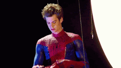 Andrew Garfield Mask On GIF