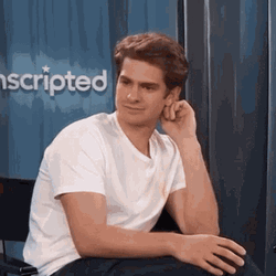 Andrew Garfield Pondering GIF