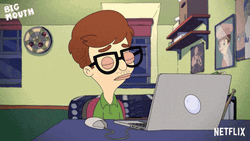 Andrew Glouberman Falls Asleep On Laptop Done And Done GIF