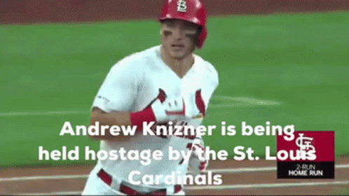 Andrew Knizner Held By St Louis Cardinals GIF