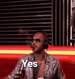 Andrew Tate Smoking Cigars On Podcast GIF