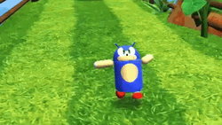 Android Sanic Running GIF