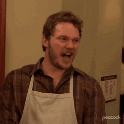 Andy Dwyer Disgusted Facial Expression GIF