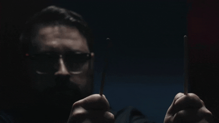 Andy McQueen Stick Cross GIF