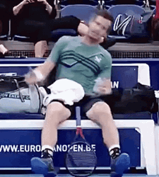 Andy Murray Rocking The Chair