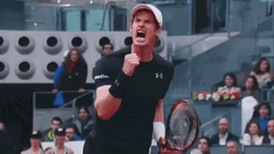 Andy Murray Screaming