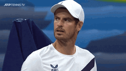 Andy Murray Widening Eyes