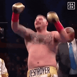 Andy Ruiz Fist Pump GIF