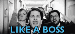 Andy Samberg Like A Boss GIF