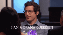 Andy Sandberg Am I The Drama Queen GIF