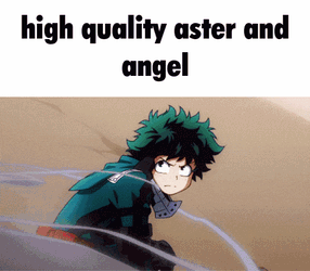 Angel And Aster Midoriya Izuku GIF