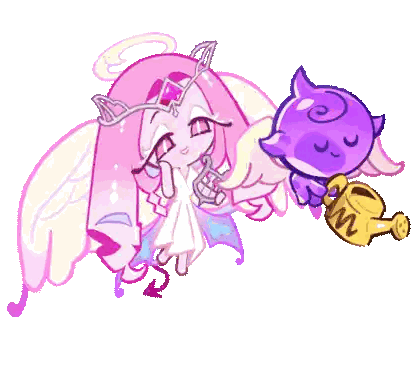 Angel And Devil Watering Cans Sticker