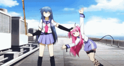 Angel Beats Can't Get It GIF