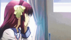 Angel Beats Exploding Seat GIF
