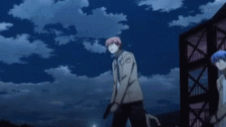 Angel Beats Fly Glitch GIF