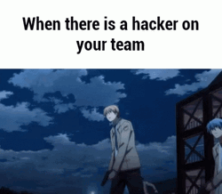 Angel Beats Hacker GIF