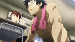 Angel Beats Push Ups GIF