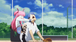 Angel Beats Wrestling GIF