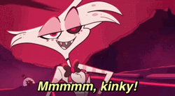 Angel Dust Kinky Hazbin Hotel GIF