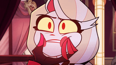 Angel Dust Squeeze Face Smile GIF