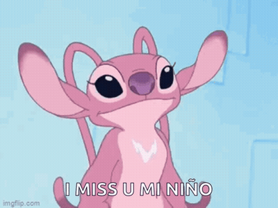 Angel From Lilo And Stitch I Miss U Mi Niño GIF