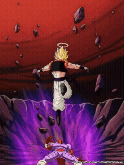 Angel Halo Flying Over Man GIF