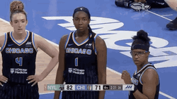 Angel Reese Confusing Stare GIF