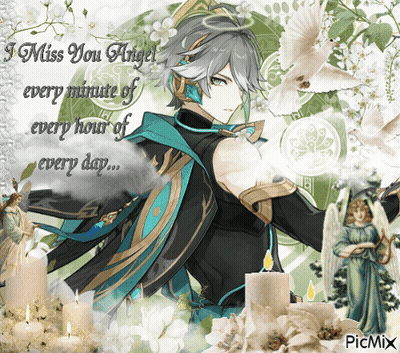 Angel Saying I Miss You Angel Every Minute GIF