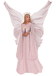 Angel Wearing Pink Dress GIF