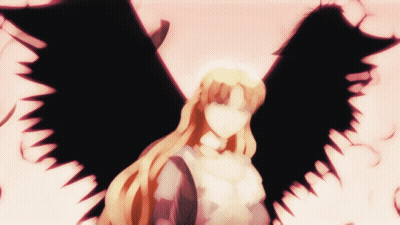 Angel With Black Wings GIF