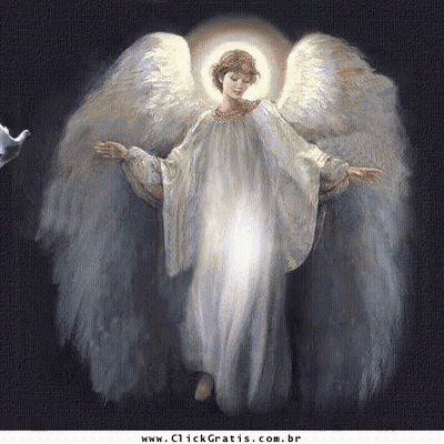 Angel With Wings And Halo GIF