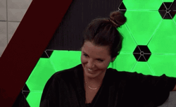 Angela Big Brother Happy Drumming GIF