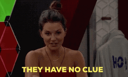 Angela Big Brother No Clue GIF