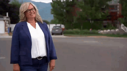 Angela Big Brother Pointing Finger GIF