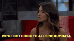 Angela Big Brother Were Not Going To All Sing Kumbaya GIF