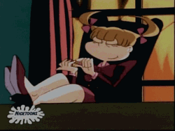 Angelica Pickles Filing Nails